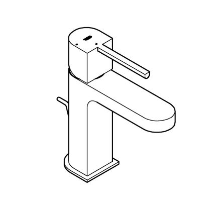 GROHE 23870003 - Umyvadlová baterie PLUS velikost S lesklý chrom