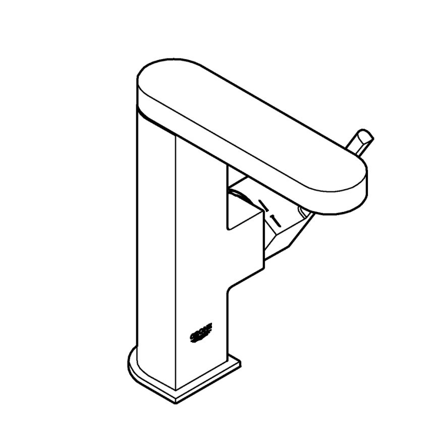 GROHE 23872003 - Umyvadlová baterie PLUS M lesklý chrom