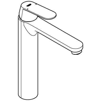 GROHE 23921000 - Umyvadlová baterie EUROSMART COSMOPOLITAN XL lesklý chrom