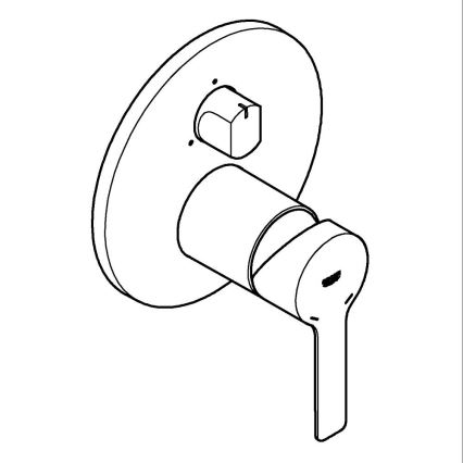 GROHE 24095001 - Baterie LINEARE lesklý chrom