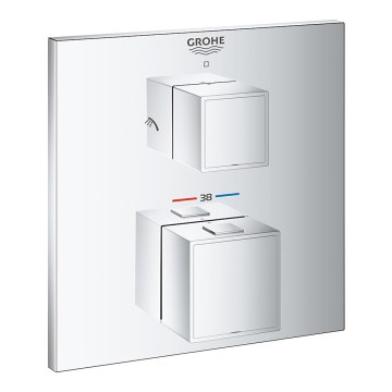 GROHE 24154000 - Termostatická baterie GROHTHERM CUBE lesklý chrom