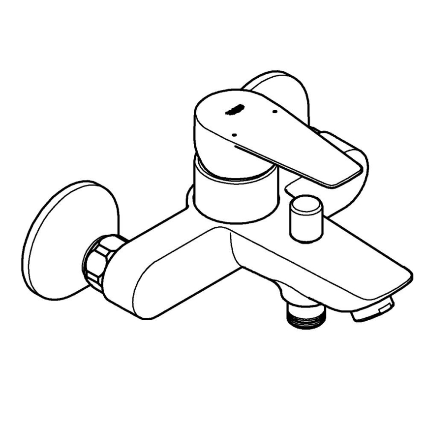 GROHE 24198001 - Vanová baterie DN 15 lesklý chrom