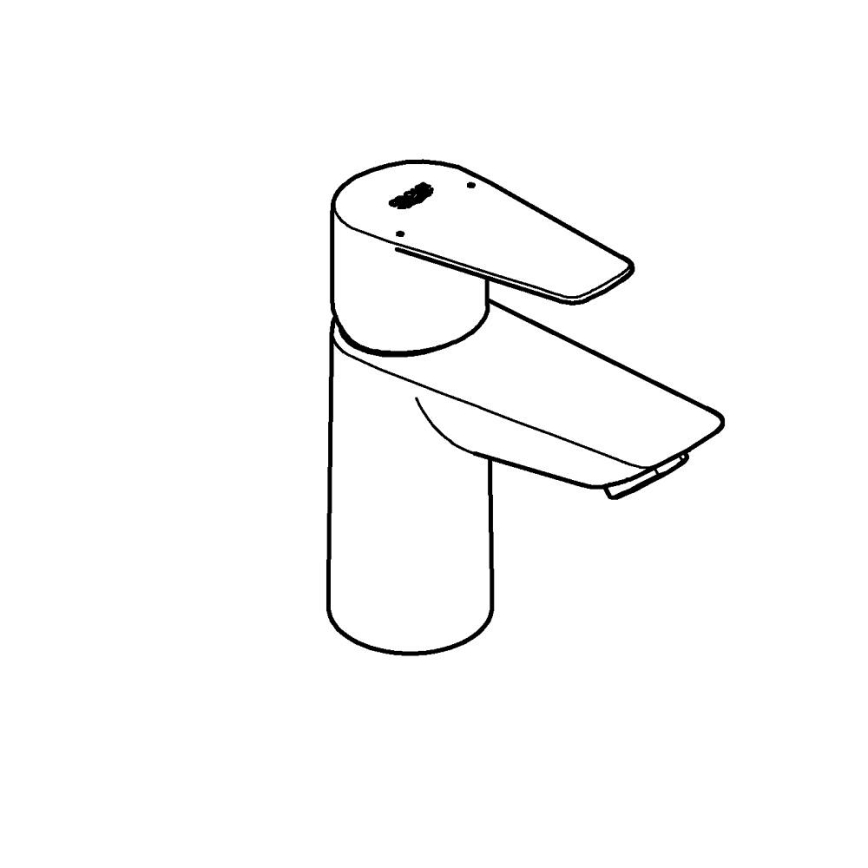 GROHE 24199001 - Umyvadlová baterie START EDGE DN 15 lesklý chrom