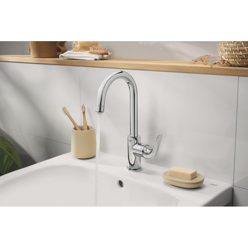 GROHE 24330001 - Umyvadlová baterie EUROSMART velikost L lesklý chrom