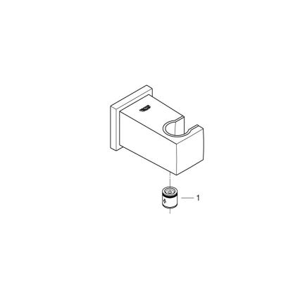 GROHE 26370DC0 - Nástěnné kolínko EUPHORIA CUBE DN 15 nerez