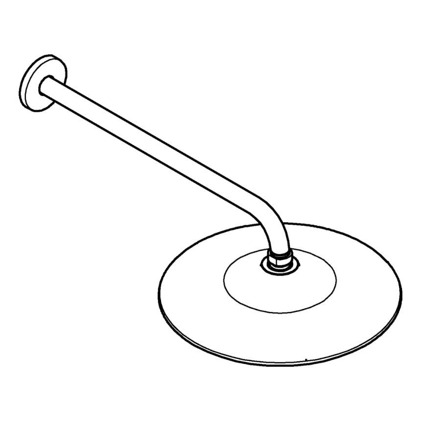 GROHE 26459000 - Hlavová sprcha EUPHORIA 260 380 mm lesklý chrom