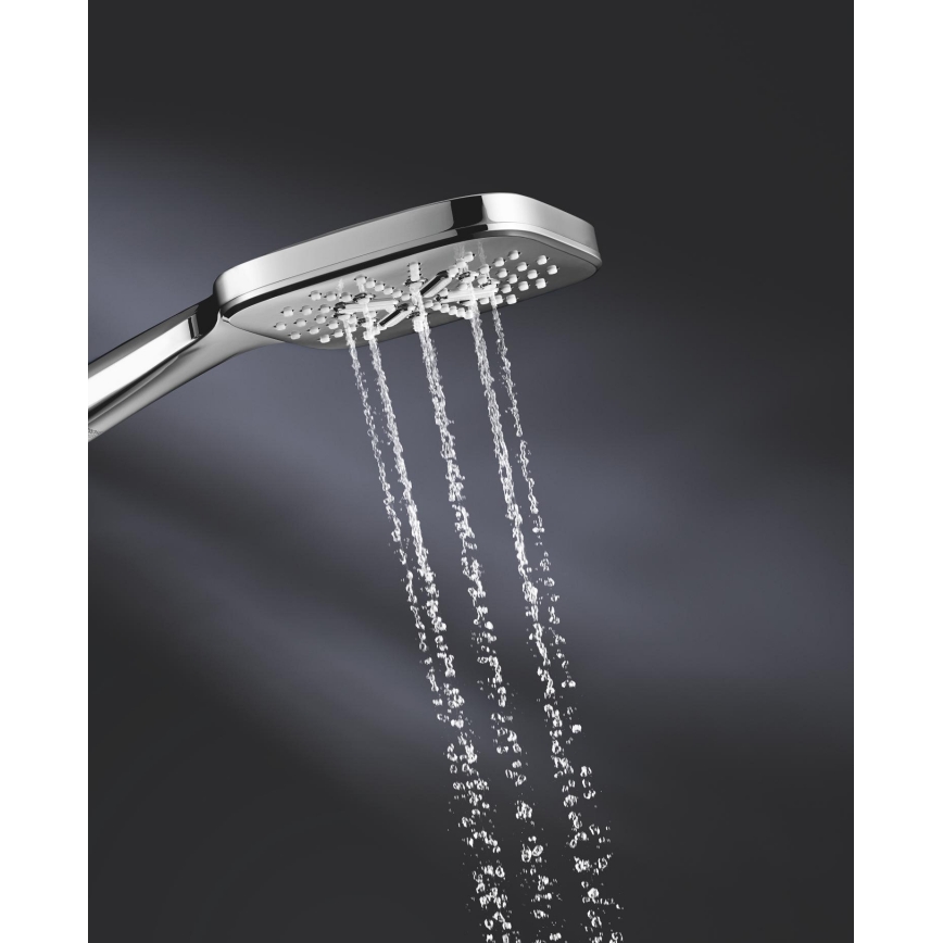 GROHE 26550000 - Ruční sprcha RAINSHOWER SMARTACTIVE 130 CUBE lesklý chrom
