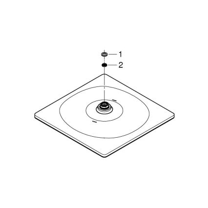 GROHE 26567000 - Hlavová sprcha RAINSHOWER 310 mm lesklý chrom