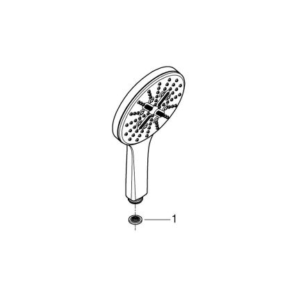 GROHE 26574DC0 - Ruční sprcha RAINSHOWER SMARTACTIVE 130 mm nerez