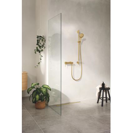 GROHE 26574GN0 - Ruční sprcha RAINSHOWER SMARTACTIVE 130 broušená zlatá