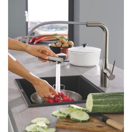 GROHE 26574GN0 - Ruční sprcha RAINSHOWER SMARTACTIVE 130 zlatá