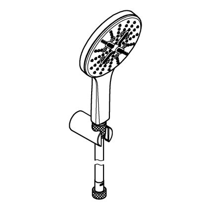 GROHE 26581000 - Sprchová sada RAINSHOWER SMARTACTIVE 130 1500 mm chrom