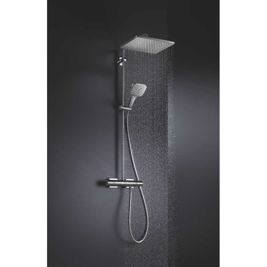 GROHE 26582000 - Ruční sprcha RAINSHOWER SMARTACTIVE 130 CUBE lesklý chrom