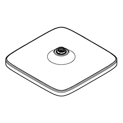 GROHE 26695000 - Hlavová sprcha VITALIO COMFORT 250 × 250 mm lesklý chrom