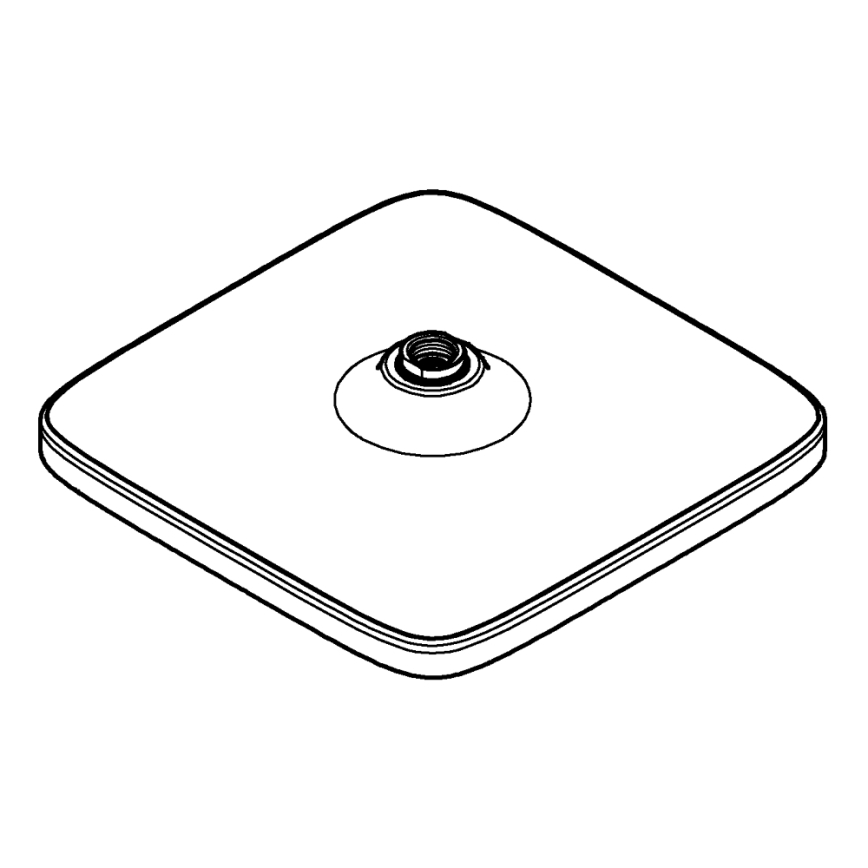 GROHE 26695000 - Hlavová sprcha VITALIO COMFORT 250 × 250 mm lesklý chrom