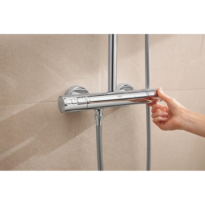 GROHE 26696001 - Sprchový systém VITALIO COMFORT 250 250 × 250 mm lesklý chrom