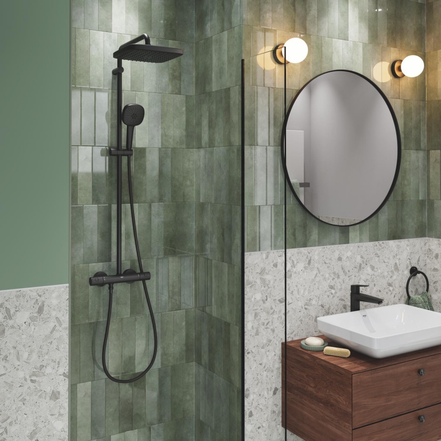 GROHE 266962431 - Sprchový systém VITALIO COMFORT 250 250 × 250 mm černá