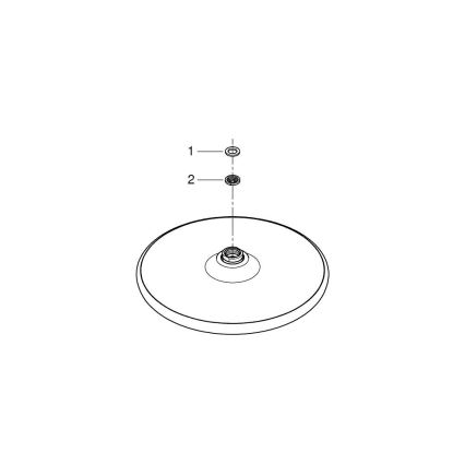 GROHE 26815000 - Hlavová sprcha VITALIO START O 250 mm lesklý chrom