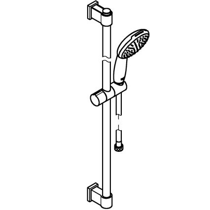 GROHE 26953001 - Sprchová souprava VITALIO START 110 900 mm lesklý chrom