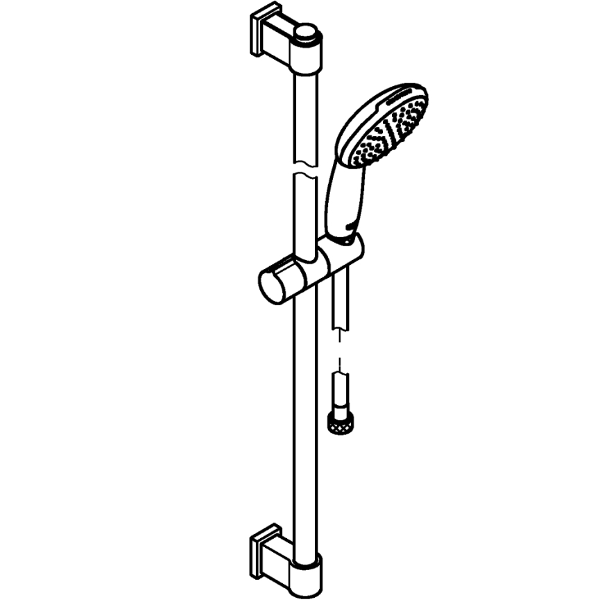 GROHE 26953001 - Sprchová souprava VITALIO START 110 900 mm lesklý chrom