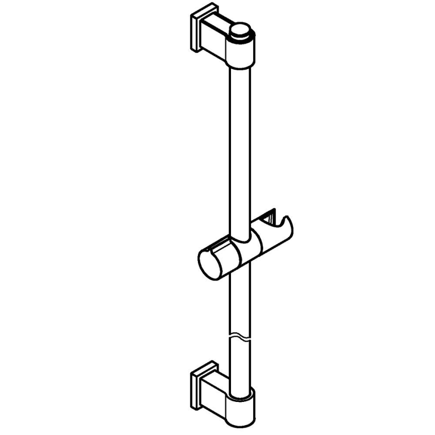 GROHE 26961001 - Sprchová tyč VITALIO UNIVERSAL 900 mm lesklý chrom