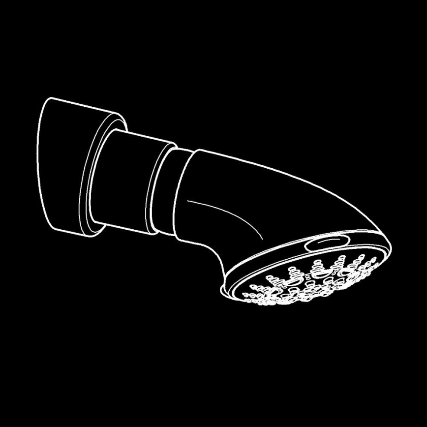 GROHE 27062000 - Hlavová sprcha RELEXA 100 Five 95 mm lesklý chrom