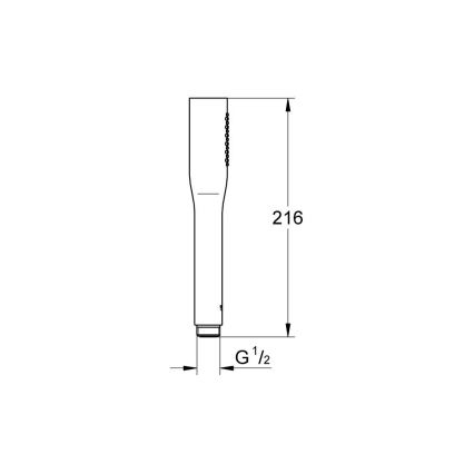 GROHE 27367000 - Ruční sprcha EUPHORIA COSMOPOLITAN Stick lesklý chrom