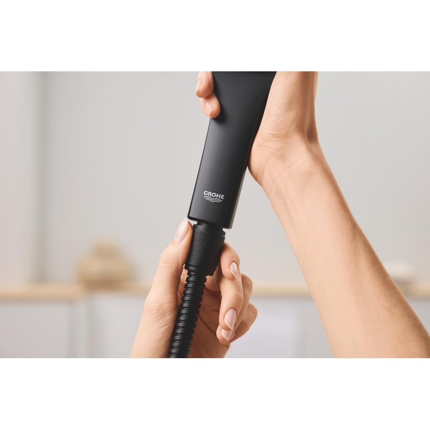 GROHE 27502KS1 - Sprchová hadice VITALIOFLEX METAL LONG-LIFE 1500 mm černá