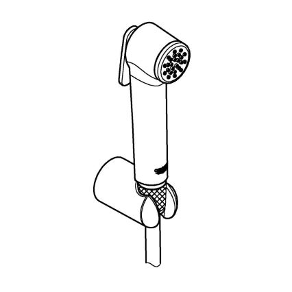 GROHE 27513DA1 - Ruční bidetová sprška TEMPESTA-F TRIGGER SPRAY 30 zlatá