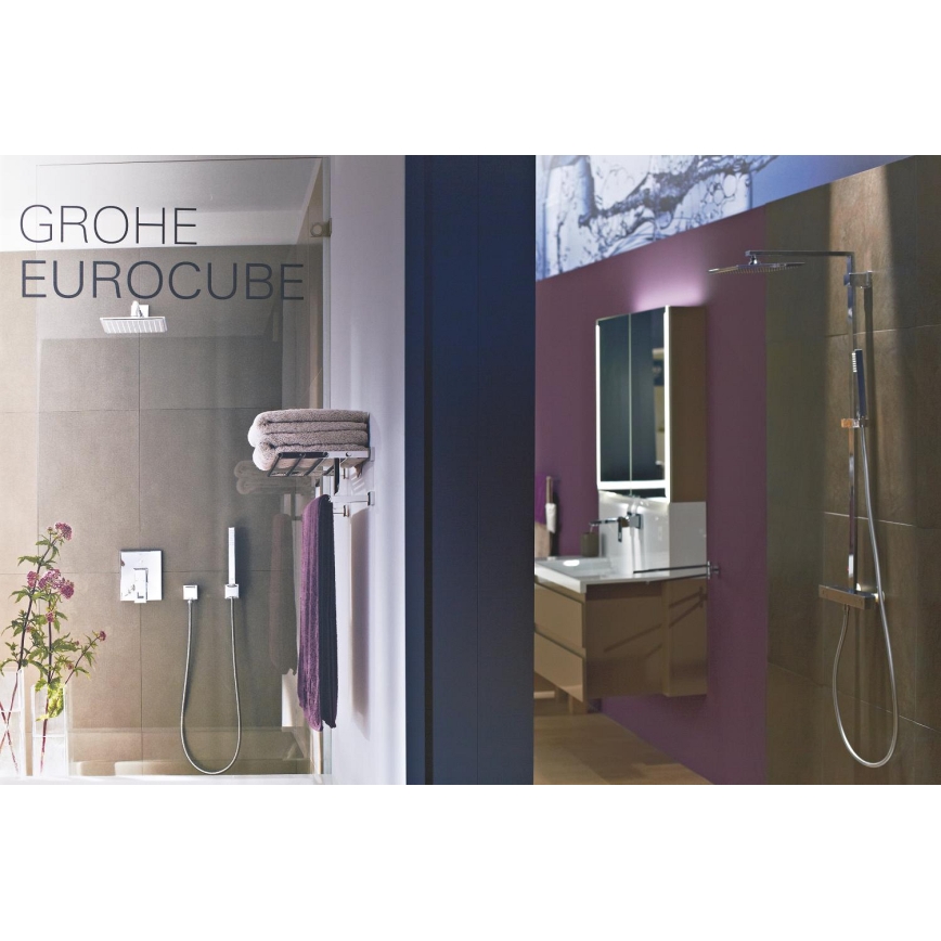 GROHE 27703000 - Sprchový set VITALIO START 100 1 proud 1250 mm lesklý chrom