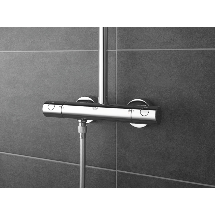 GROHE 27922001 - Sprchová sada s termostatickou baterií TEMPESTA COSMOPOLITAN 210 lesklý chrom
