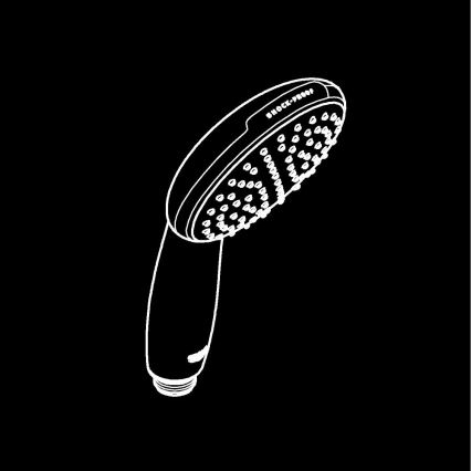 GROHE 27940001 - Ruční sprcha VITALIO START 110 lesklý chrom