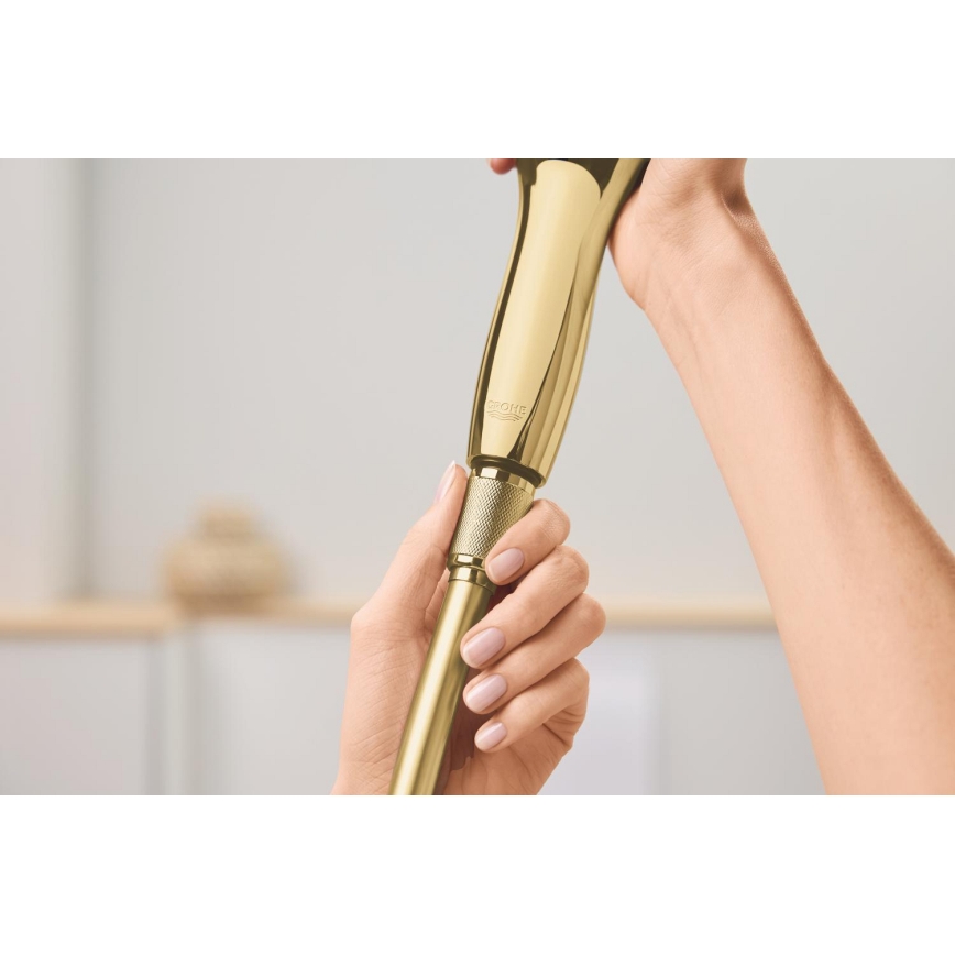 GROHE 28362GL1 - Sprchová hadice SILVERFLEX 1250 mm broušená zlatá