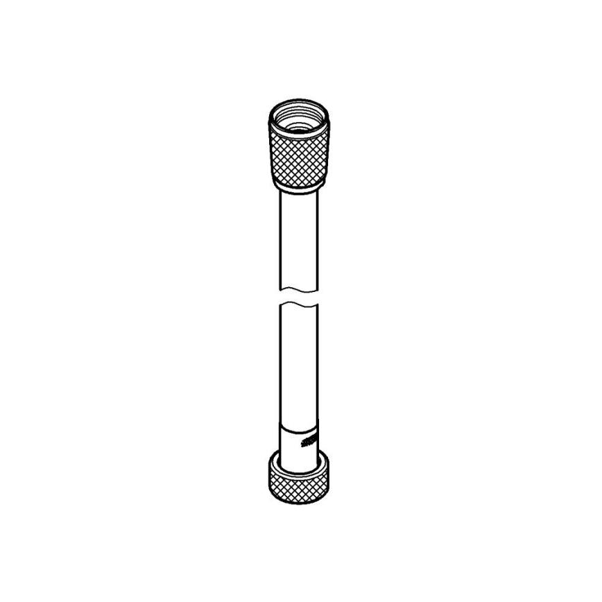 GROHE 28388GL0 - Sprchová hadice SILVERFLEX 1750 mm broušená zlatá