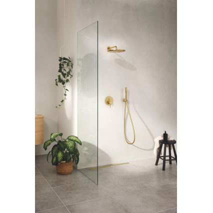 GROHE 28388GL0 - Sprchová hadice SILVERFLEX 1750 mm broušená zlatá