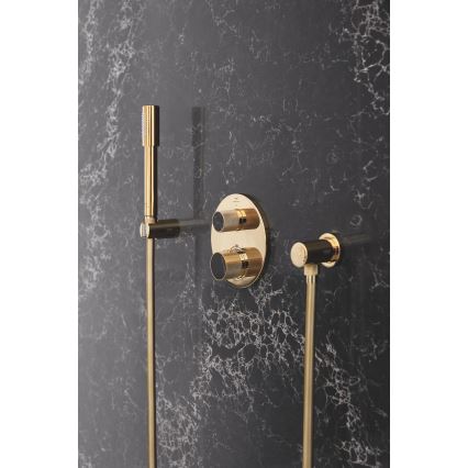 GROHE 28388GL0 - Sprchová hadice SILVERFLEX 1750 mm broušená zlatá