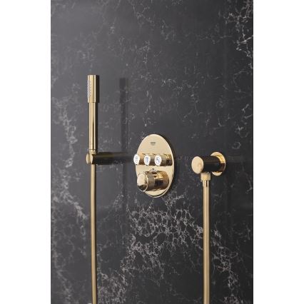 GROHE 28388GL0 - Sprchová hadice SILVERFLEX 1750 mm broušená zlatá
