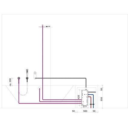 GROHE 28990000 -Vanová napouštěcí, odtoková a přepad. souprava TALENTOFILL chrom