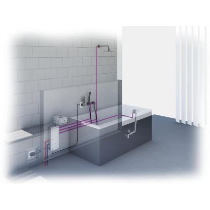GROHE 28990000 -Vanová napouštěcí, odtoková a přepad. souprava TALENTOFILL chrom