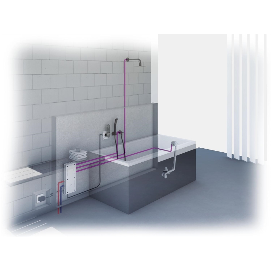 GROHE 28990000 -Vanová napouštěcí, odtoková a přepad. souprava TALENTOFILL chrom