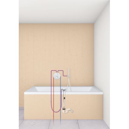 GROHE 28990000 -Vanová napouštěcí, odtoková a přepad. souprava TALENTOFILL chrom