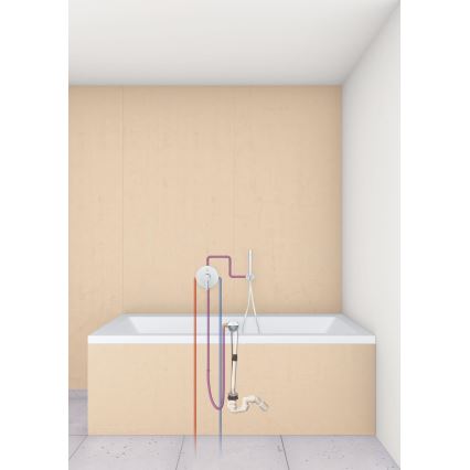 GROHE 28990000 -Vanová napouštěcí, odtoková a přepad. souprava TALENTOFILL chrom