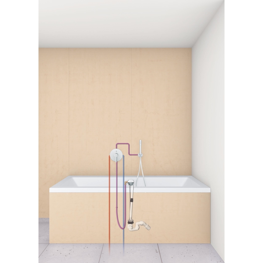 GROHE 28990000 -Vanová napouštěcí, odtoková a přepad. souprava TALENTOFILL chrom