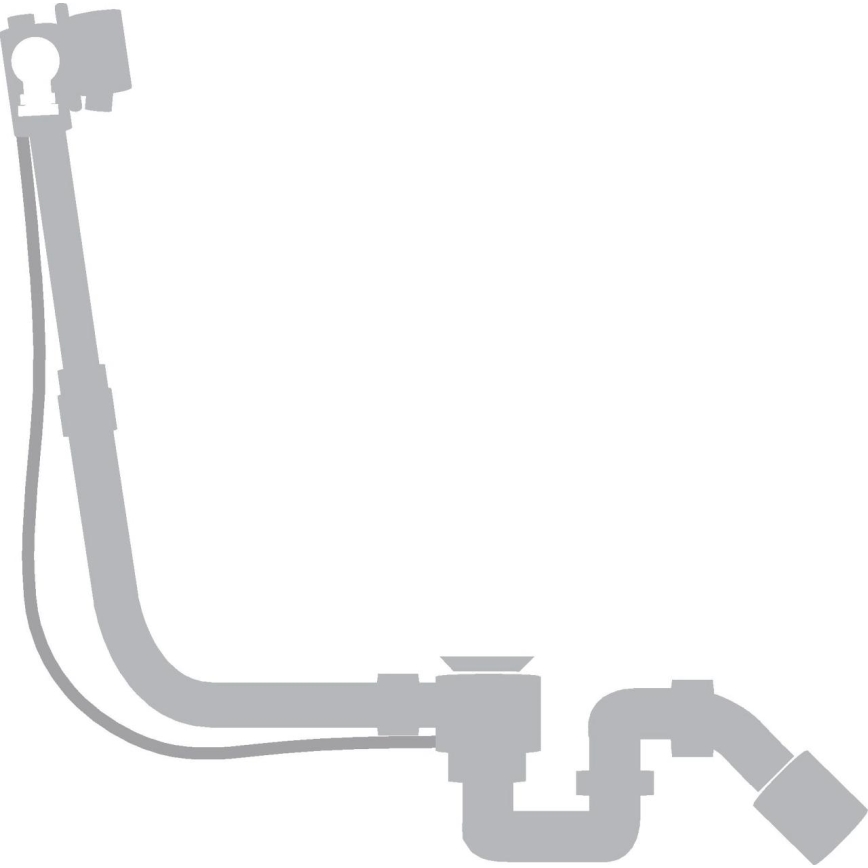 GROHE 28990000 -Vanová napouštěcí, odtoková a přepad. souprava TALENTOFILL chrom