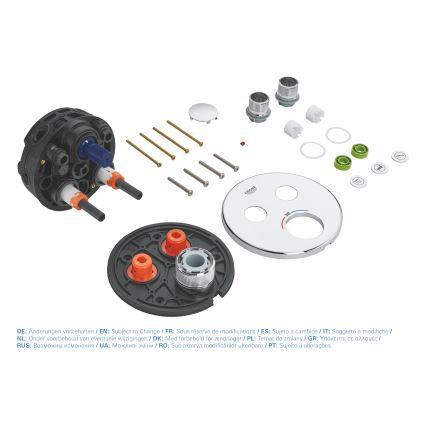GROHE 29119000 - Termostat GROHTHERM SMARTCONTROL lesklý chrom