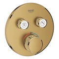 GROHE 29119GN0-Termostat pro podomítkovou instalaci GROHTHERM SMARTCONTROL broušená zlatá