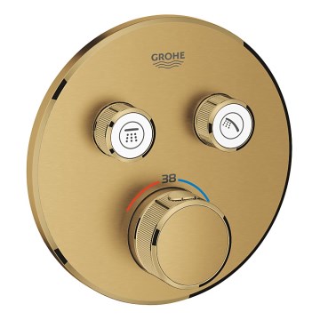 GROHE 29119GN0-Termostat pro podomítkovou instalaci GROHTHERM SMARTCONTROL broušená zlatá
