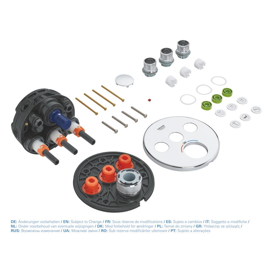 GROHE 29121000 - Termostatická baterie GROHTHERM SMARTCONTROL lesklý chrom