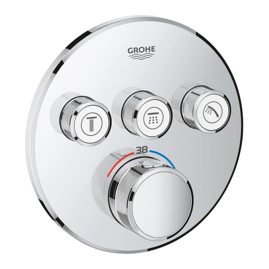GROHE 29121000 - Termostatická baterie GROHTHERM SMARTCONTROL lesklý chrom