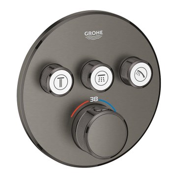 GROHE 29121AL0 - Termostatická sprchová baterie pro podomítkovou instalaci GROHTHERM SMARTCONTROL grafit